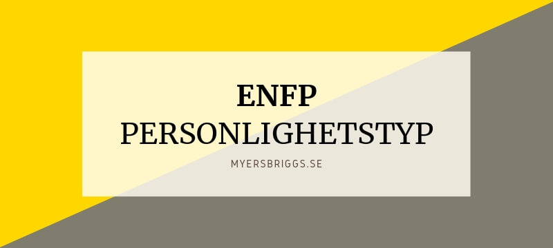 ENFP Personlighetstyp