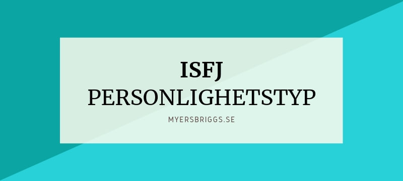 ISFJ Personlighetstyp